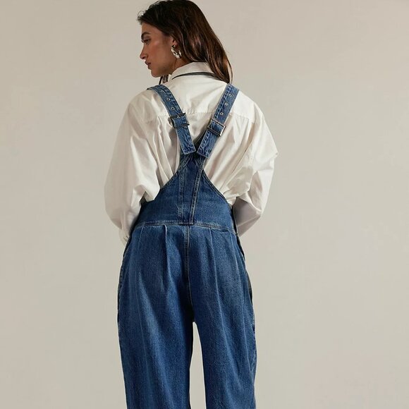We The Free Felix Denim Overalls - Picture 3 of 12